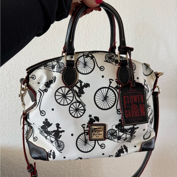 Dooney & Bourke Handbags - Dooney & Bourke EPCOT Flower & Garden 2015 Bicycle Tote